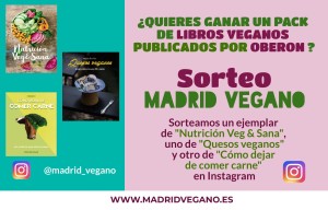 Sorteo «Gana un pack de libros veganos de Oberon»