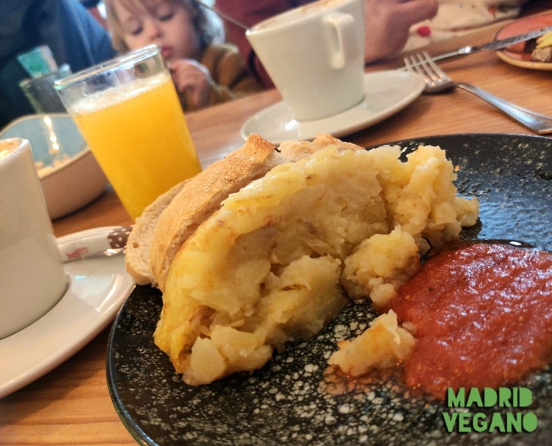 Brunch vegano en Lavapiés