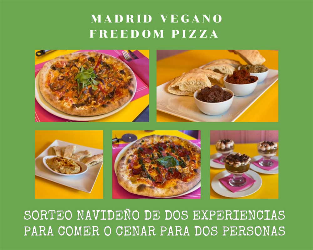 Sorteo navideño con Freedom Pizza