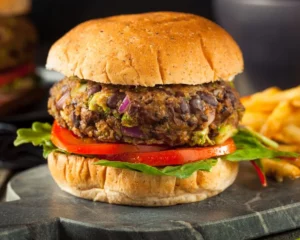 Prohibir el uso de hamburguesa vegana