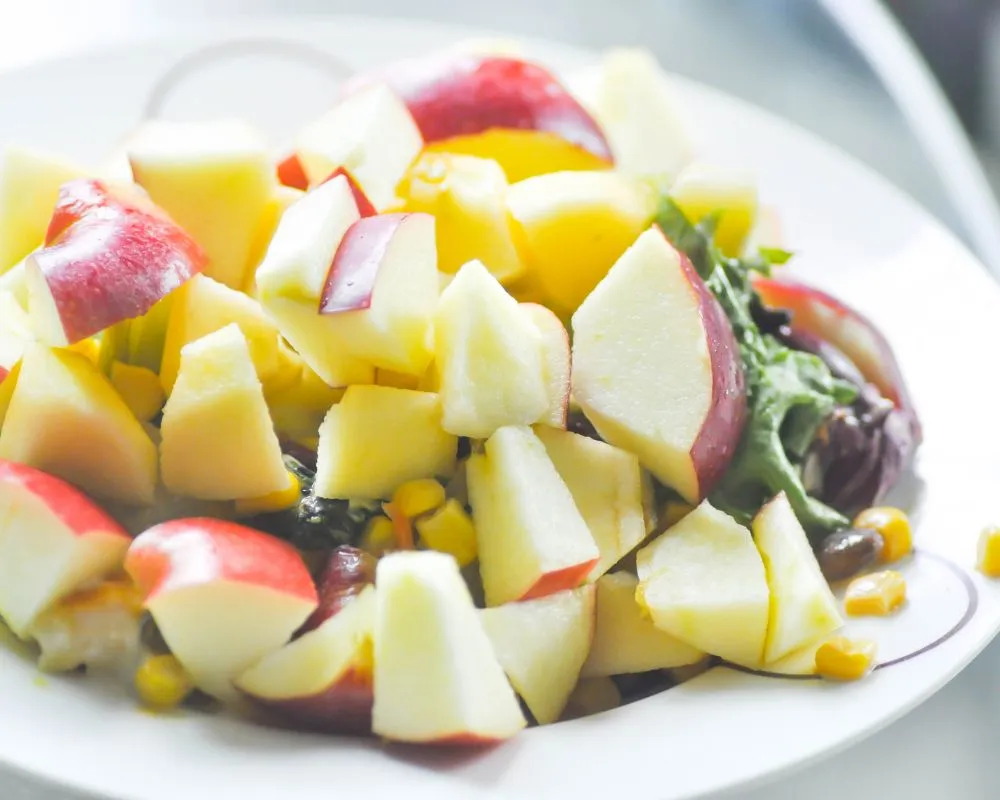 recetas veganas con manzana para el otoño