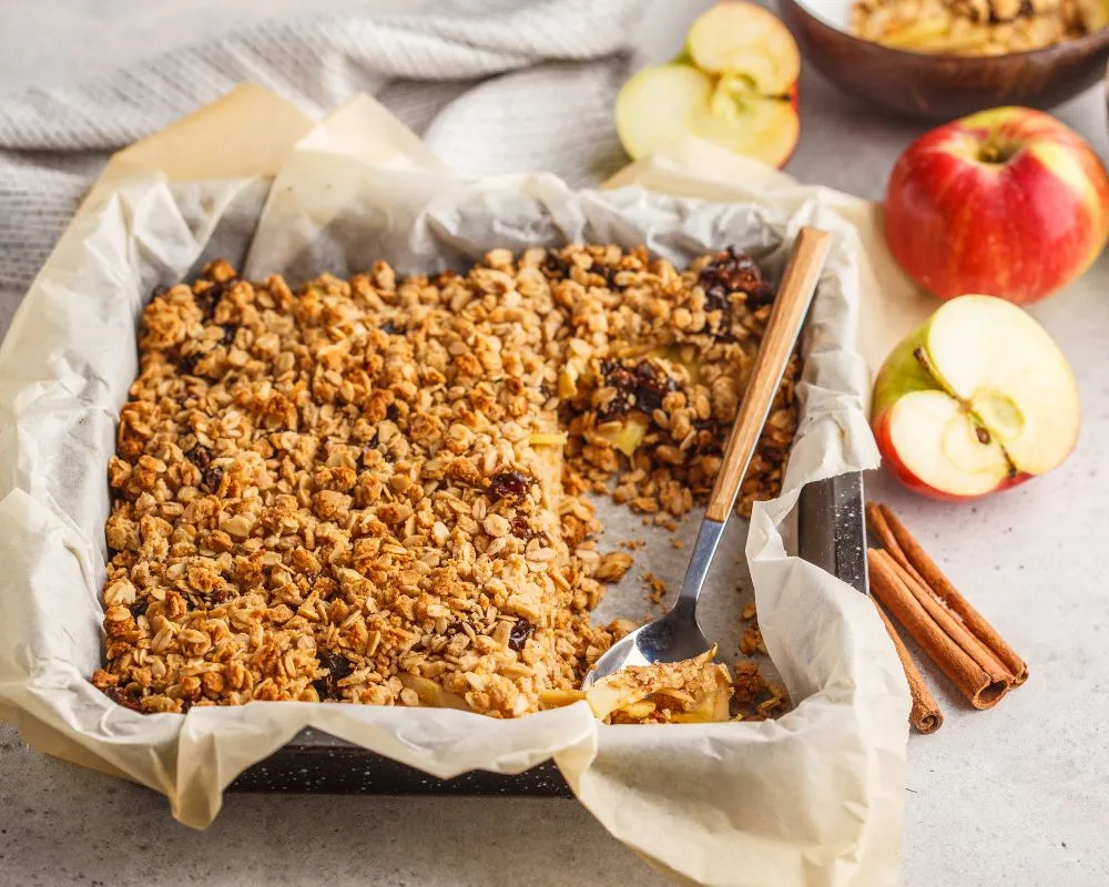 recetas veganas con manzana para el otoño