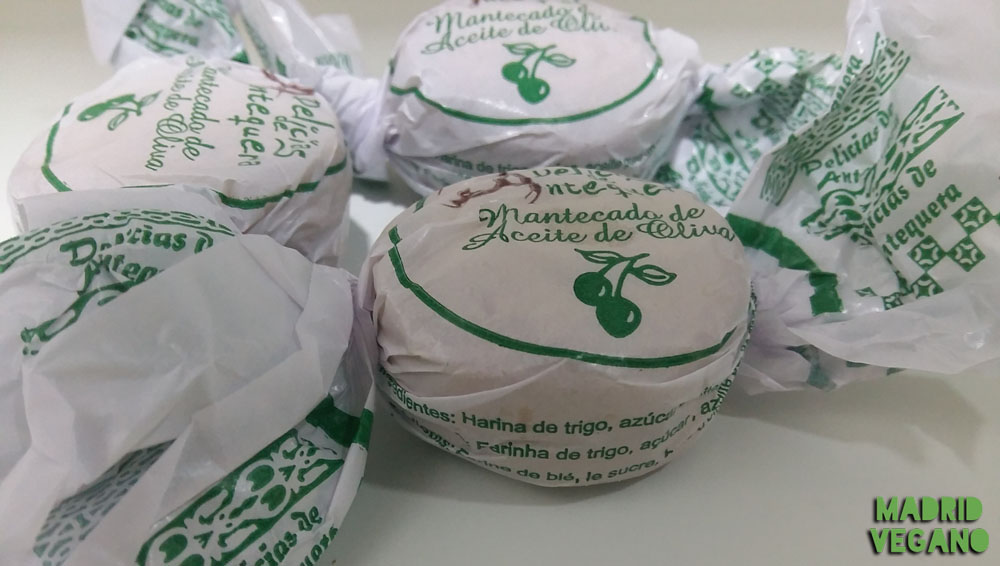 Mantecados de aceite de oliva de Delicias de Antequera