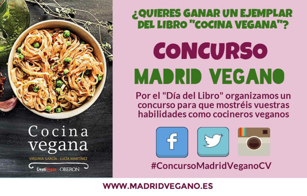 Concurso: "Gana un ejemplar del libro Cocina vegana"