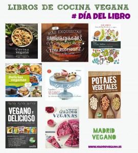 Libros de cocina vegana para el Día del Libro