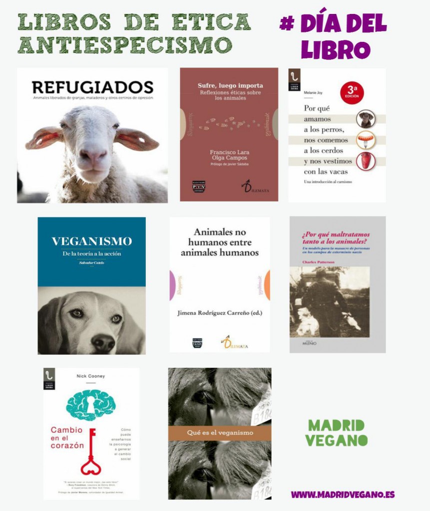 Libros de ética / antiespecismo para el Día del Libro