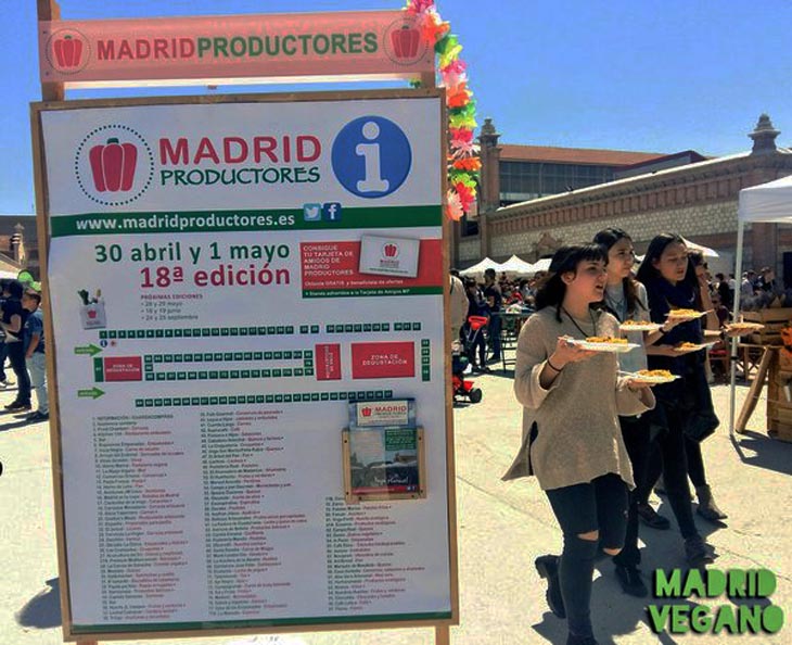 Ruta vegana por el Mercado de Productores de Madrid