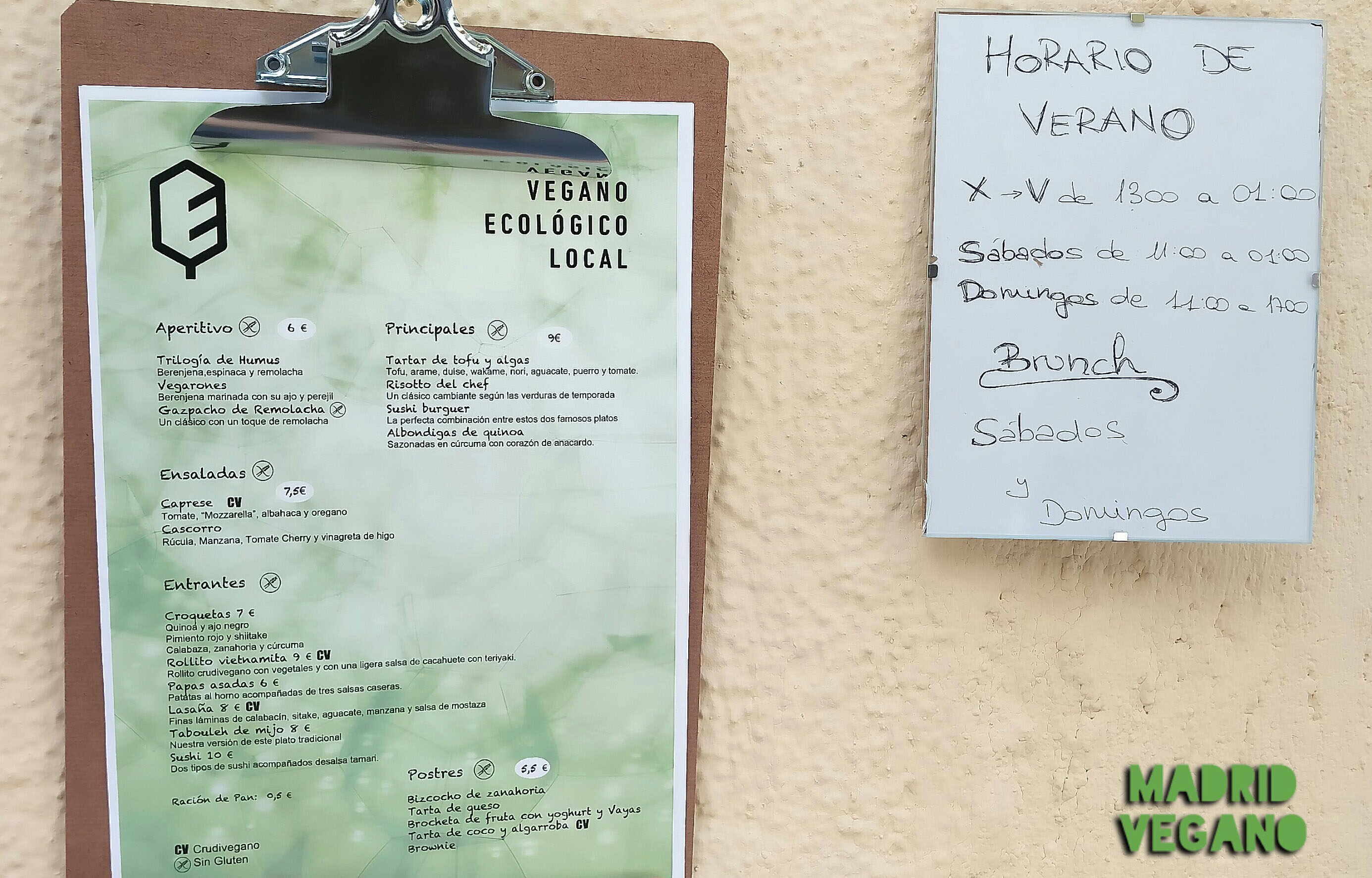La encomienda, tapas veganas y carta sin gluten en La Latina