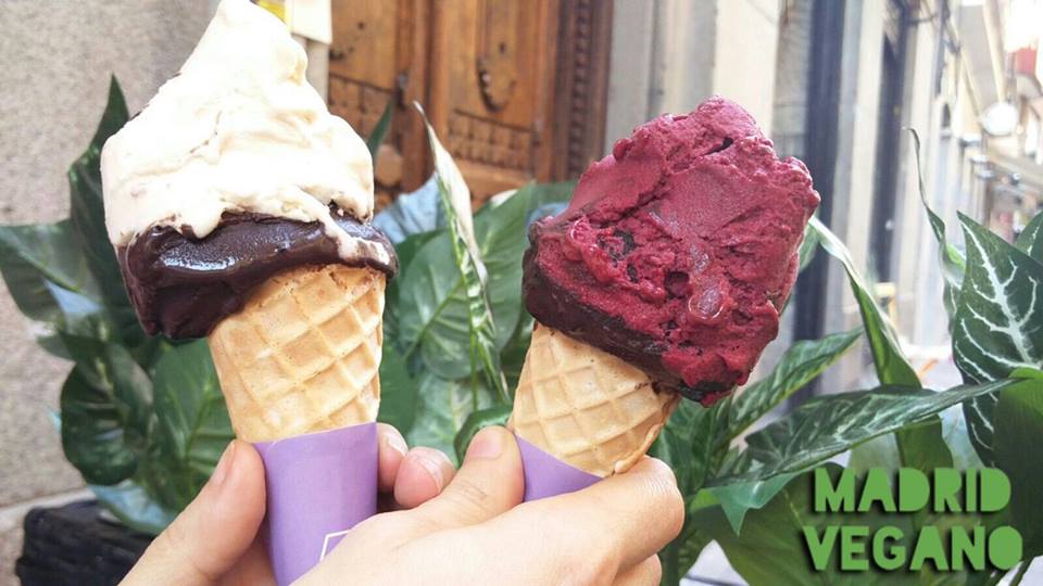 Helados veganos: opciones en Madrid