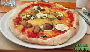 Pizzas veganas en Madrid