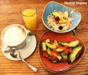 brunch vegano en Madrid - Viva Chapata