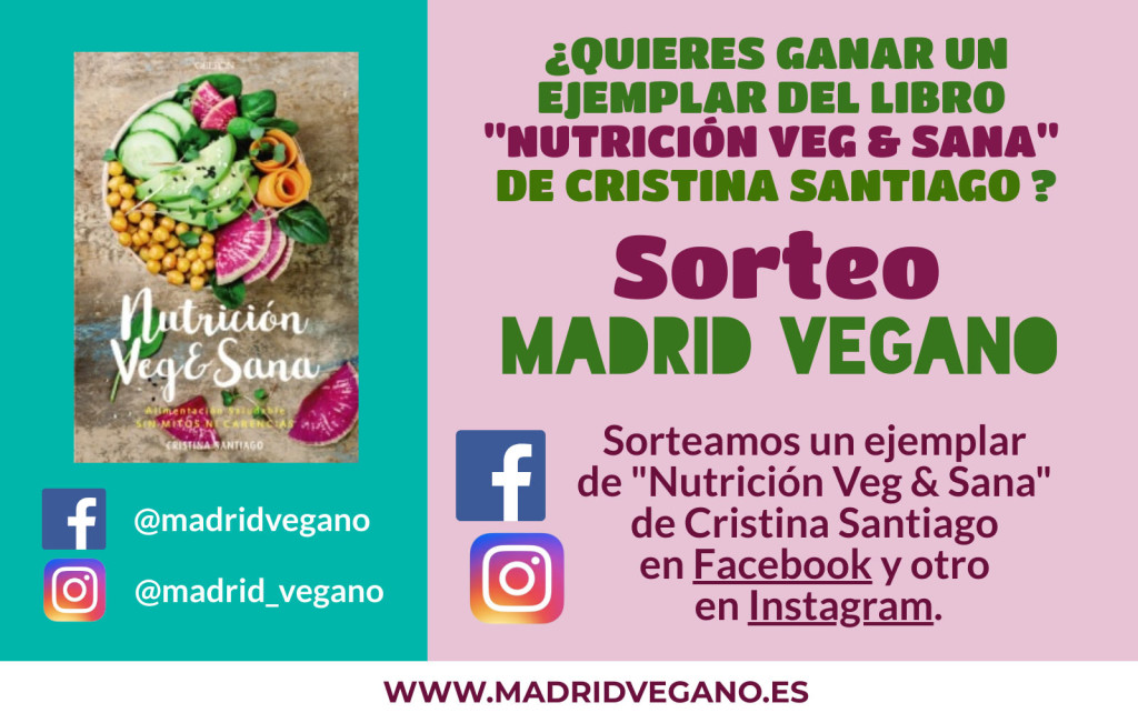 Sorteo “Gana un ejemplar del libro Nutrición Veg & Sana”