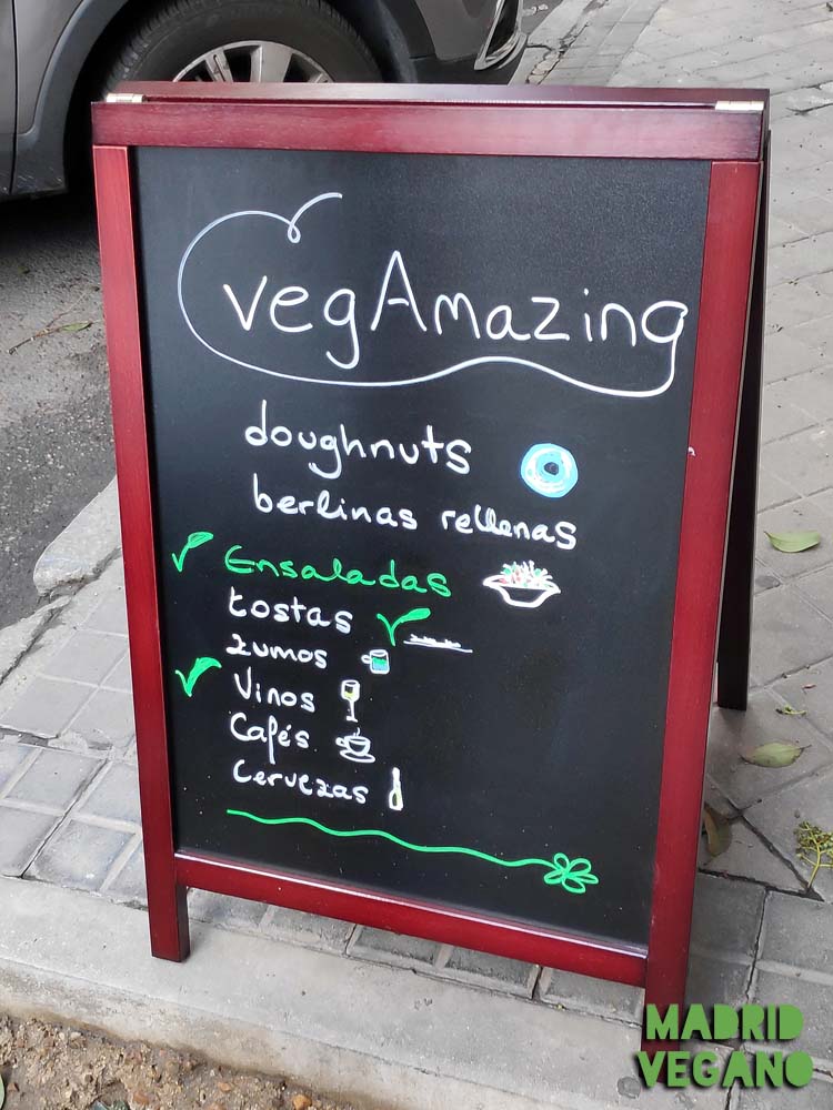 Vegamazing, donuts veganos en el barrio de Salamanca