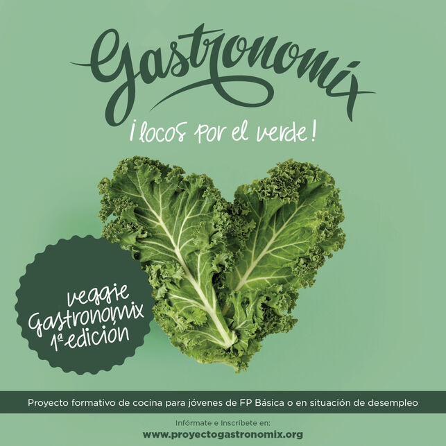Veggie Gastronomix, un proyecto social que enseña a cocinar vegano en Madrid