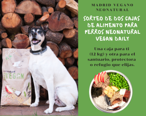 Sorteo de alimento para perros Neonatural Vegan Daily