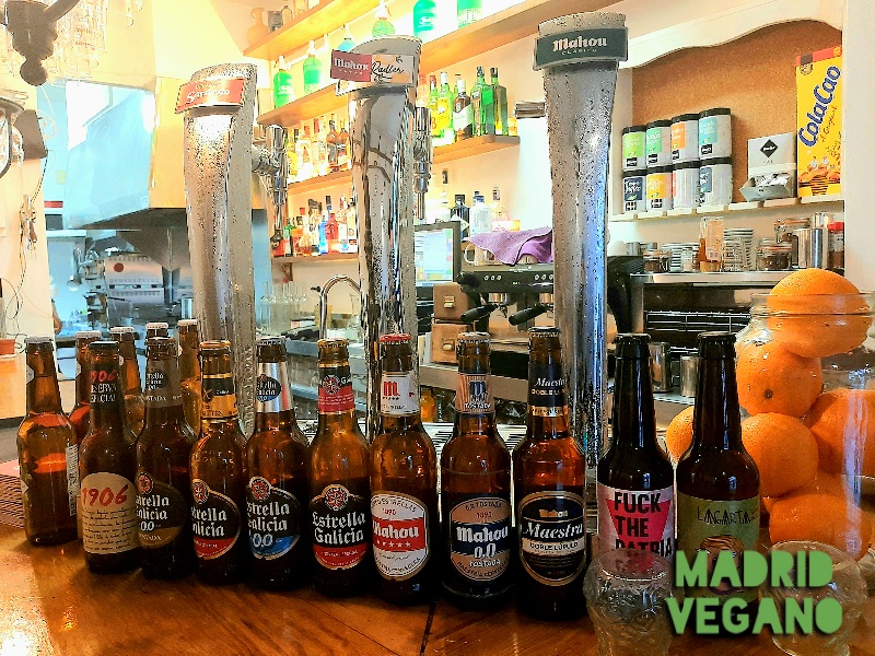 Tabernas y bares veganos en Madrid para tapear