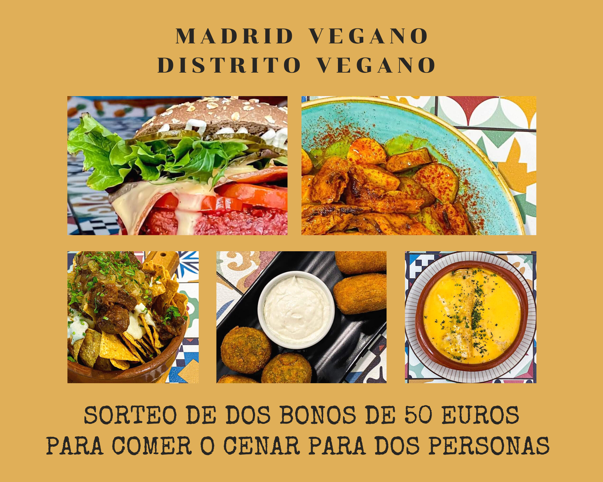 Sorteo con Distrito Vegano