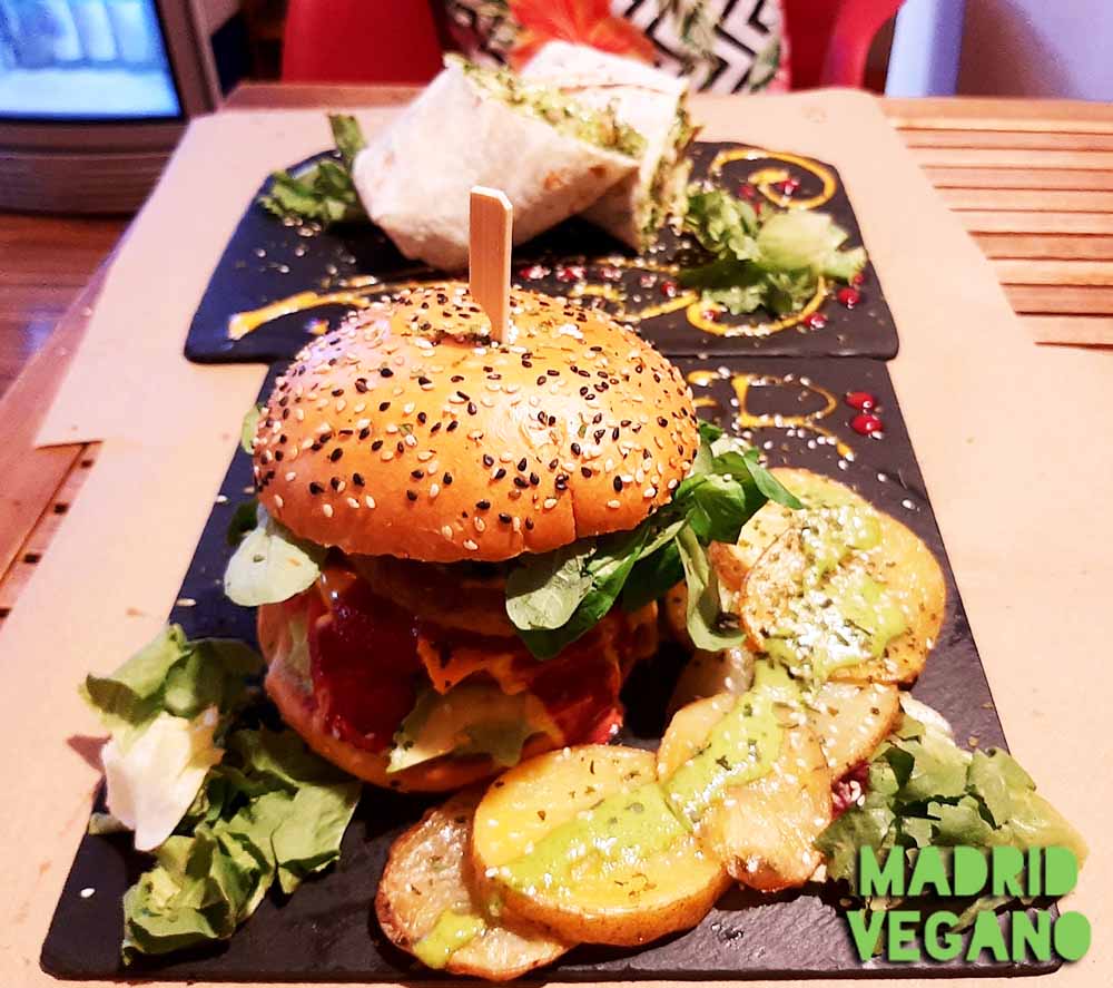 Comer vegano en el centro de Madrid: Sannisimo