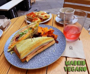 Comer vegano en Madrid Río