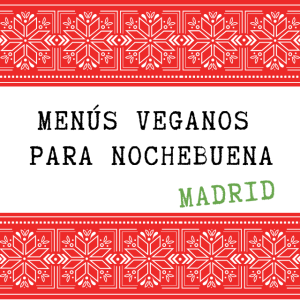 menús veganos