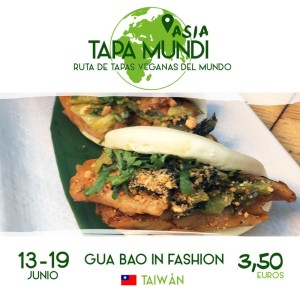 tapas veganas asiáticas