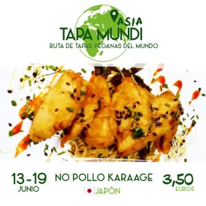 tapas veganas asiáticas