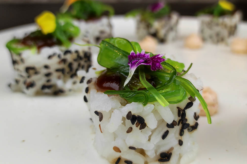 Sushi vegano en Toledo