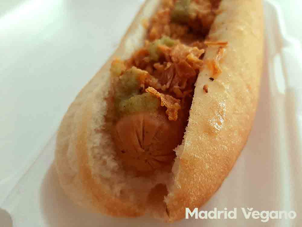 perritos calientes veganos