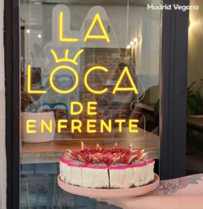 La loca de enfrente, cafetería vegana en El Rastro