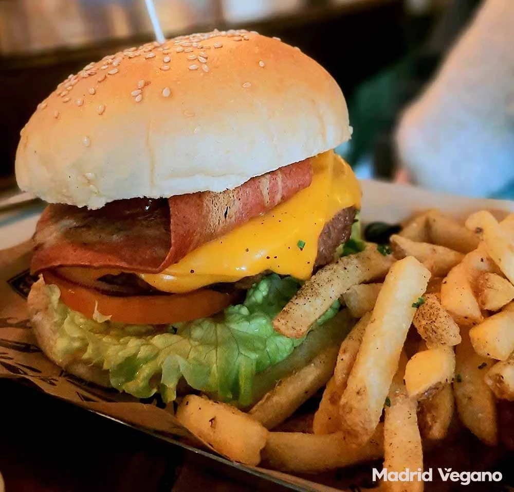 Burgers veganas en Madrid