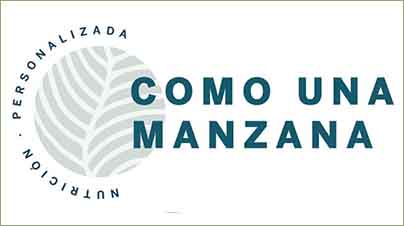 Logo de Como una manzana