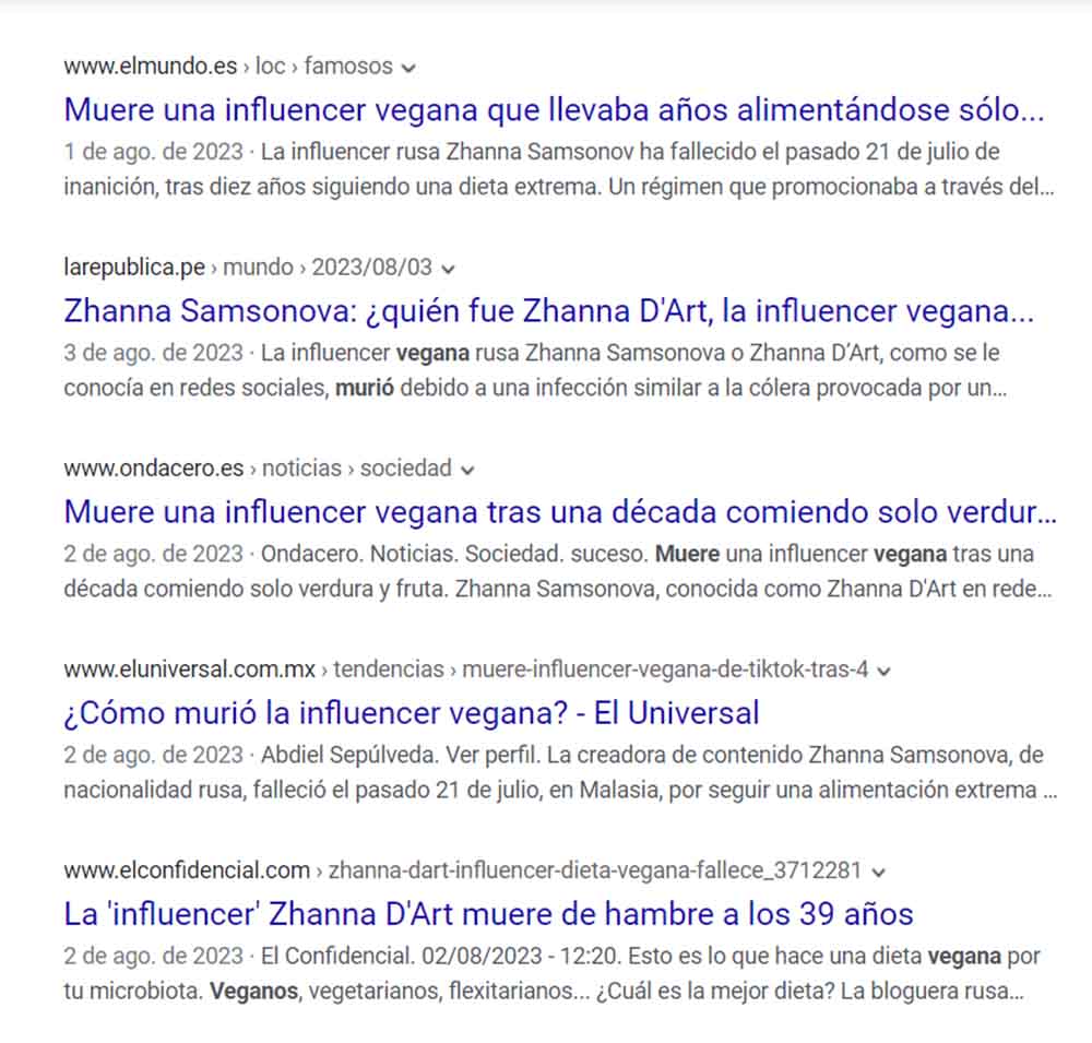 Clickbait vegano