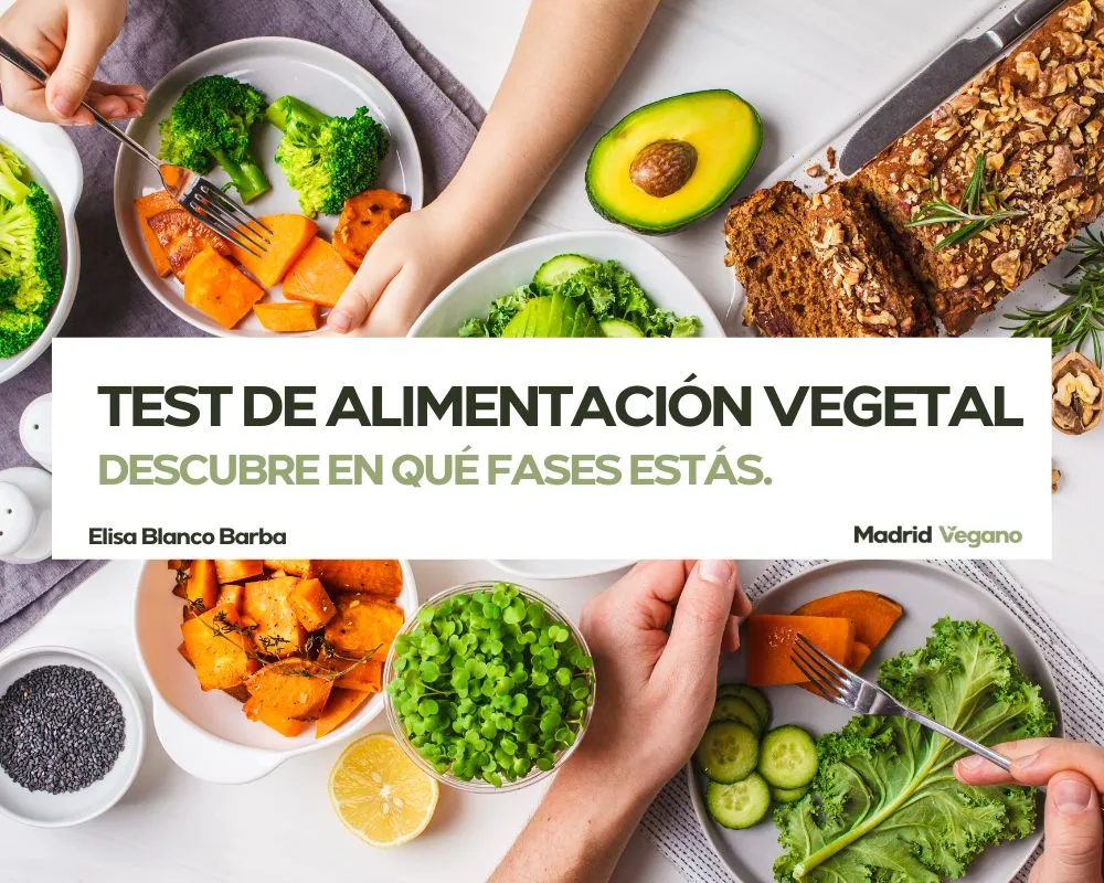 Test de alimentación vegetal de Madrid Vegano