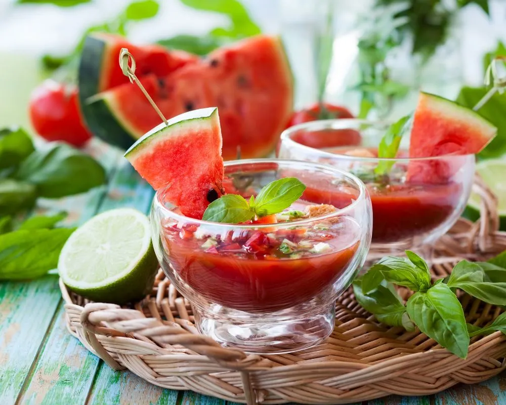 Sopas frías veganas