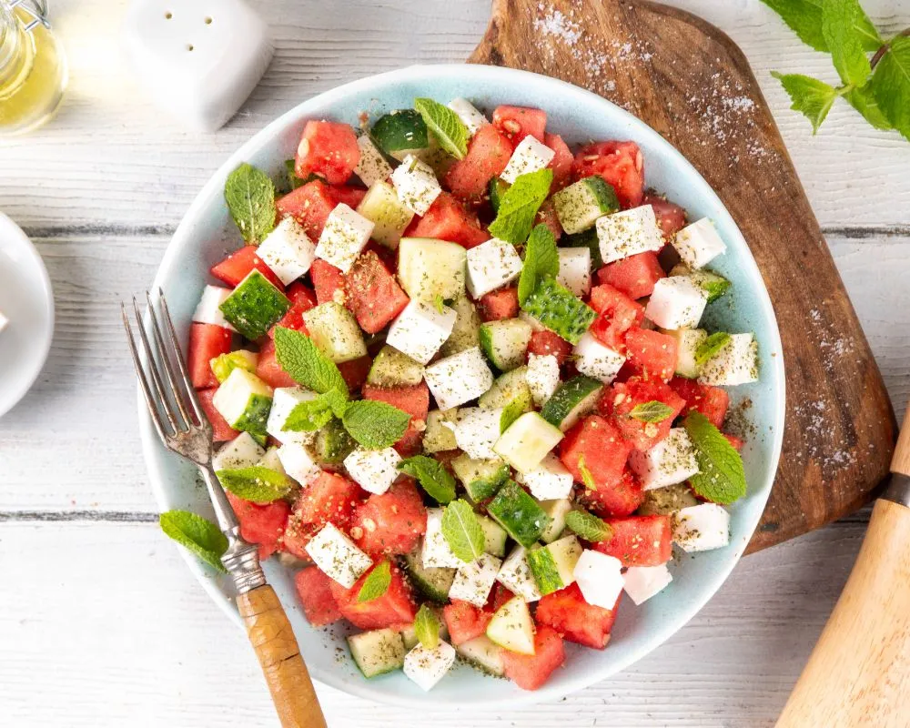 Ensaladas veganas completas con un extra de proteína