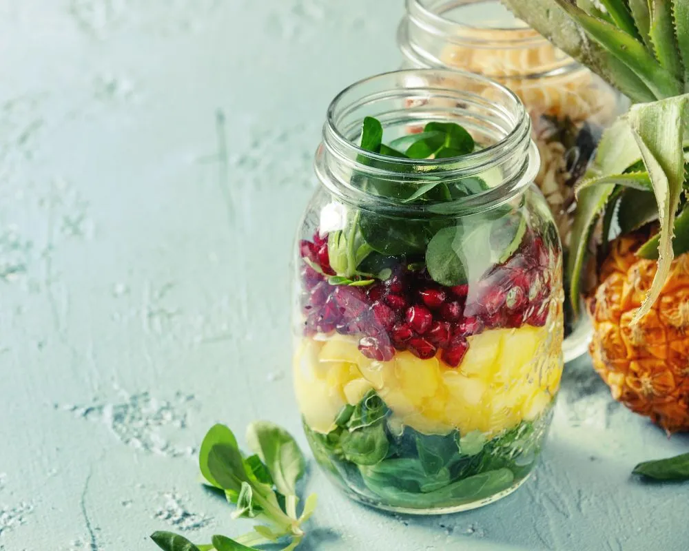 Ensaladas veganas completas con un extra de proteína