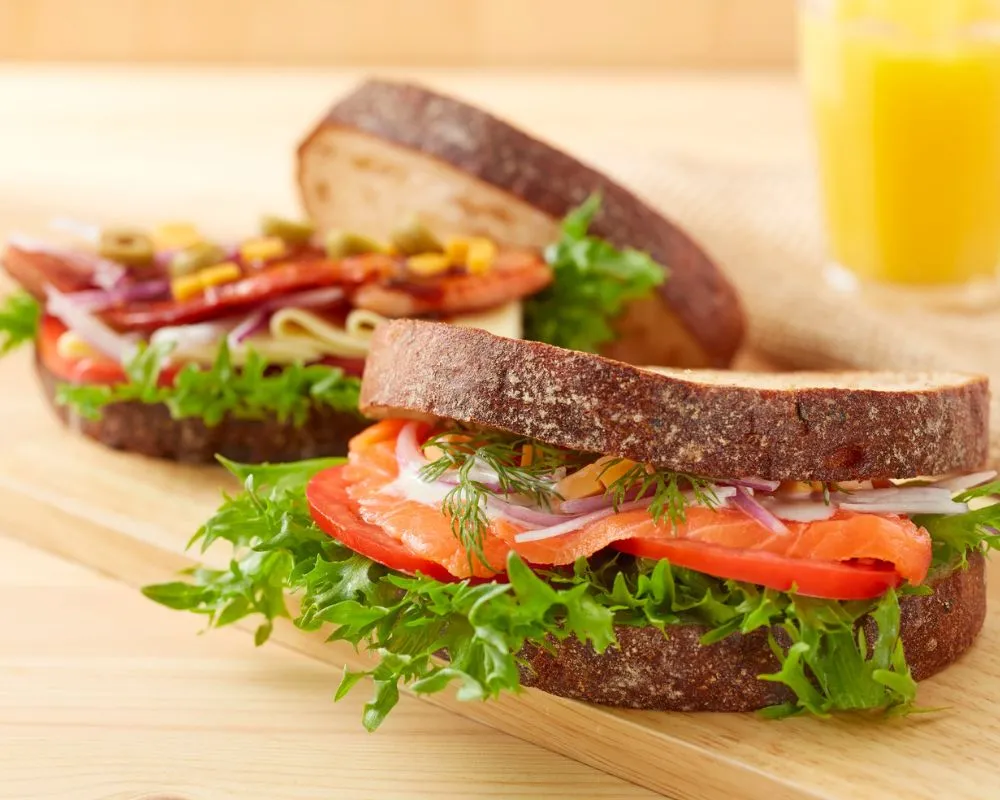 Recetas de sánchwiches veganos