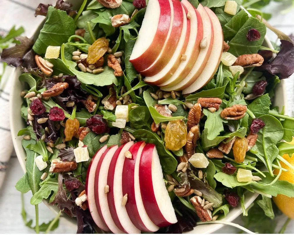 recetas veganas con manzana para el otoño